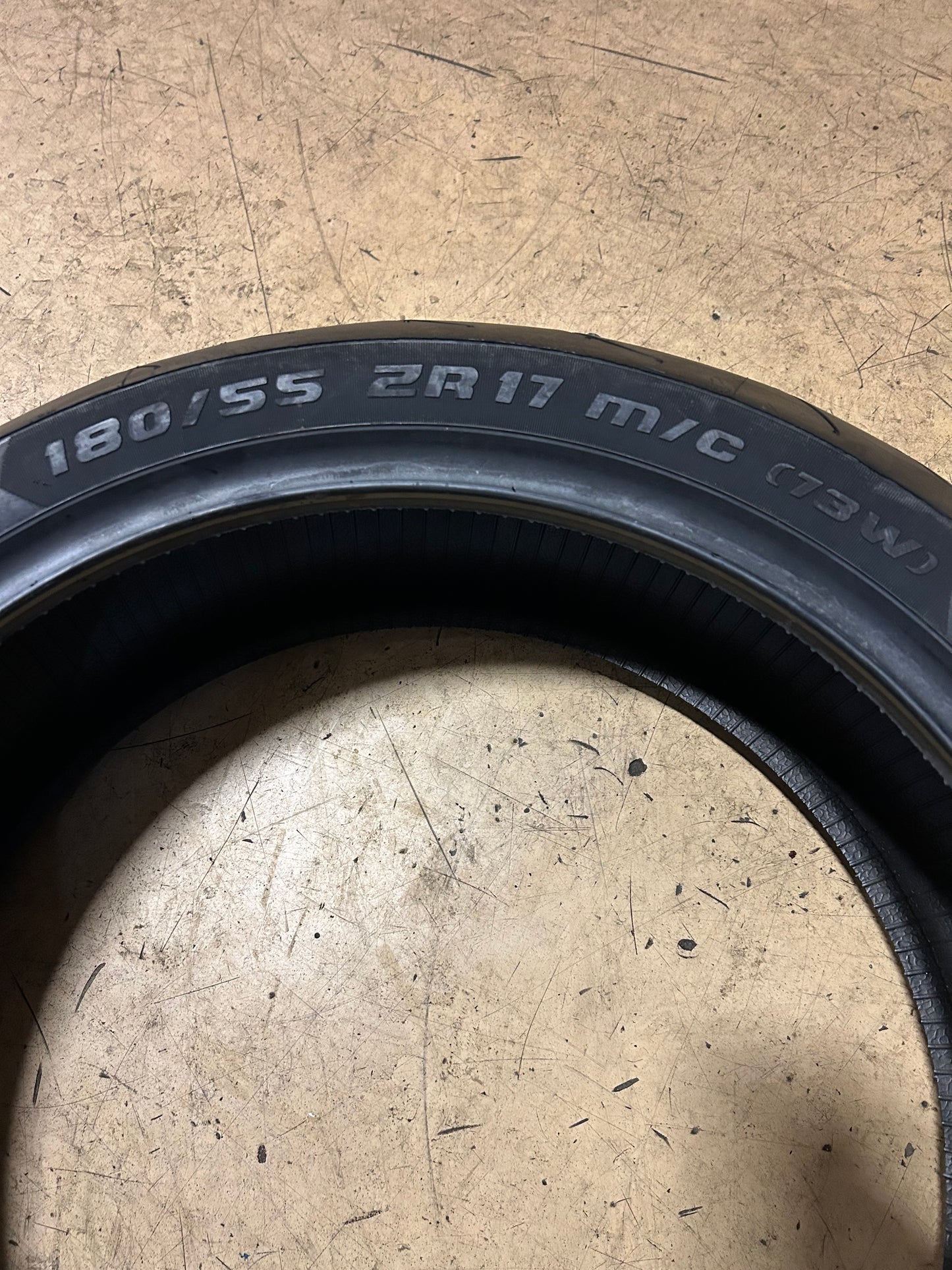 METZELER SPORTEC M9 RR BSW 180 55 17 73W REAR MOTORCYCLE TIRE P850470