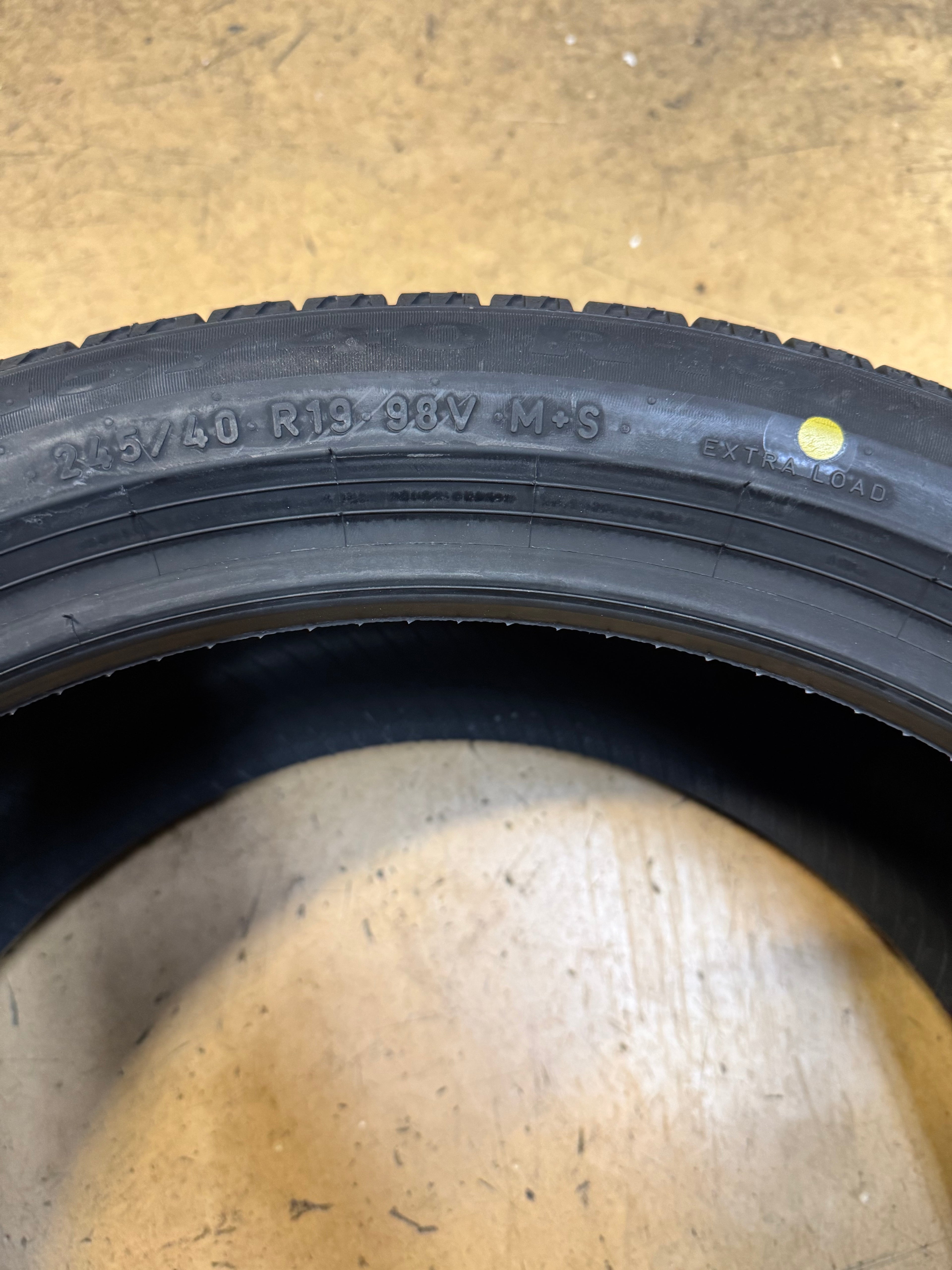 2 PIRELLI P7 AS PLUS 3 BSW P 245 40 19 98V XL ALL SEASON TIRE 3916800