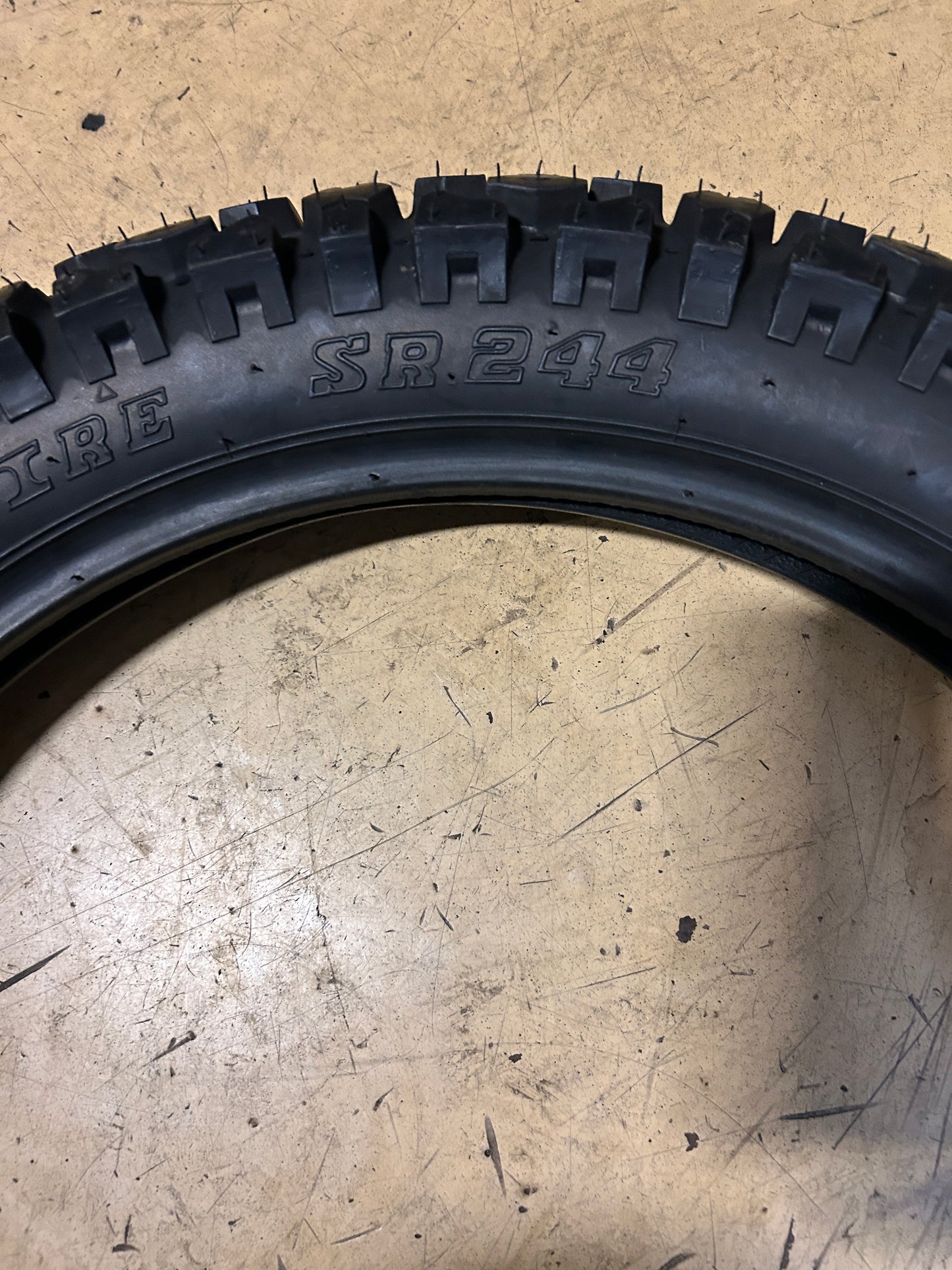 GOLDEN BOY TRAIL TIRE SR244 BSW 3 16 45P DUAL DIRT BIKE TIRE GBSR244316