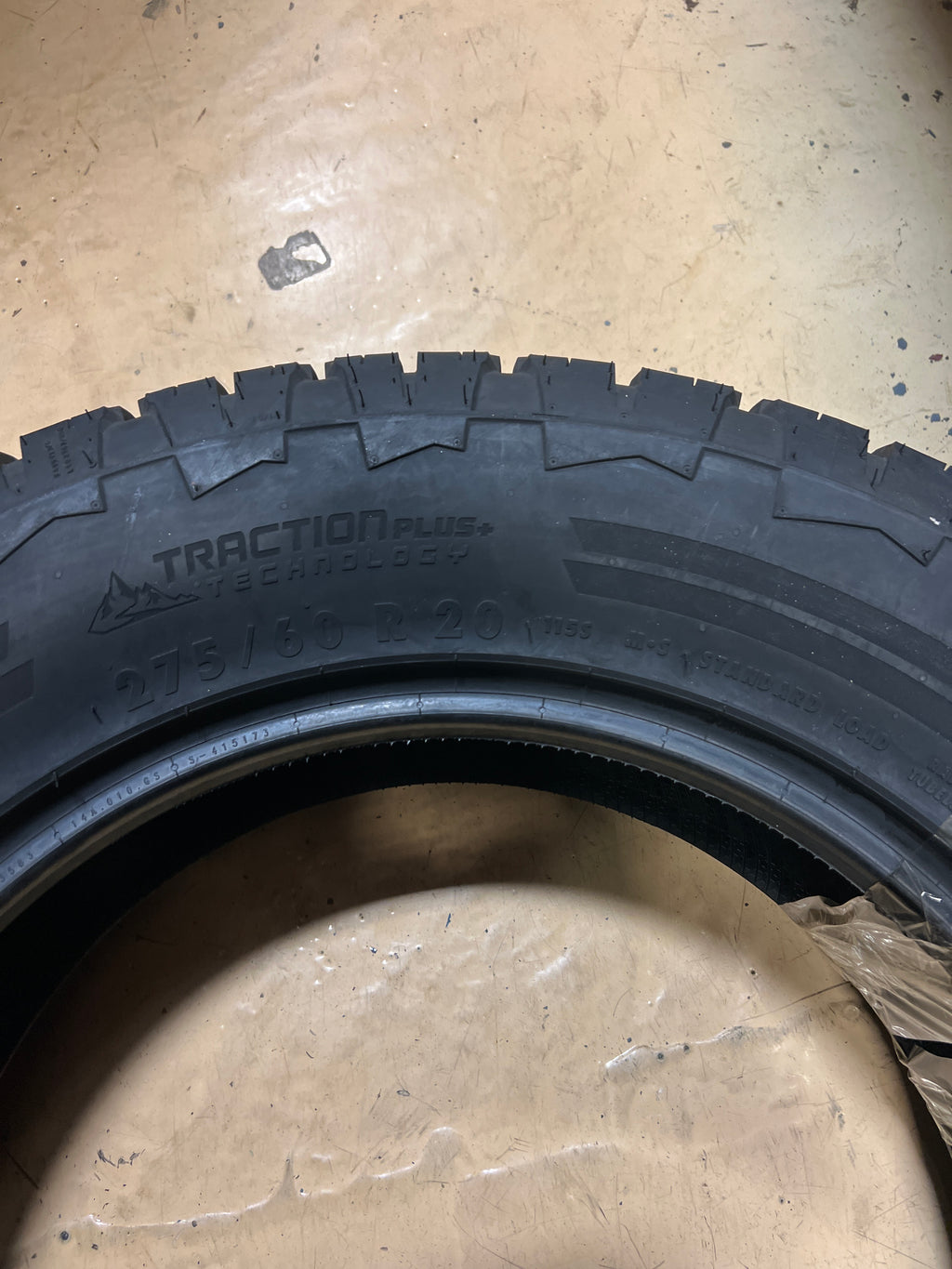 2 NEW  CONTINENTAL TERRAINCONTACT A/T P 275 60 20 115S SL ALL TERRAIN TIRES 15506940000