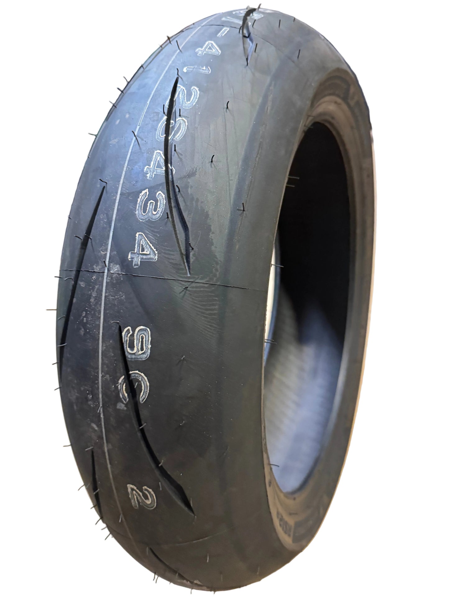 BRIDGESTONE BATTLAX RS12 BSW 190 55 17 75W REAR MOTORCYCLE TIRE 21250