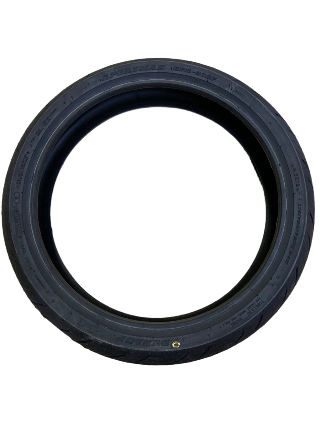 DUNLOP SPORTMAX GPR-300 BSW 110 70 17 64H FRONT MOTORCYCLE TIRE ‎300F02