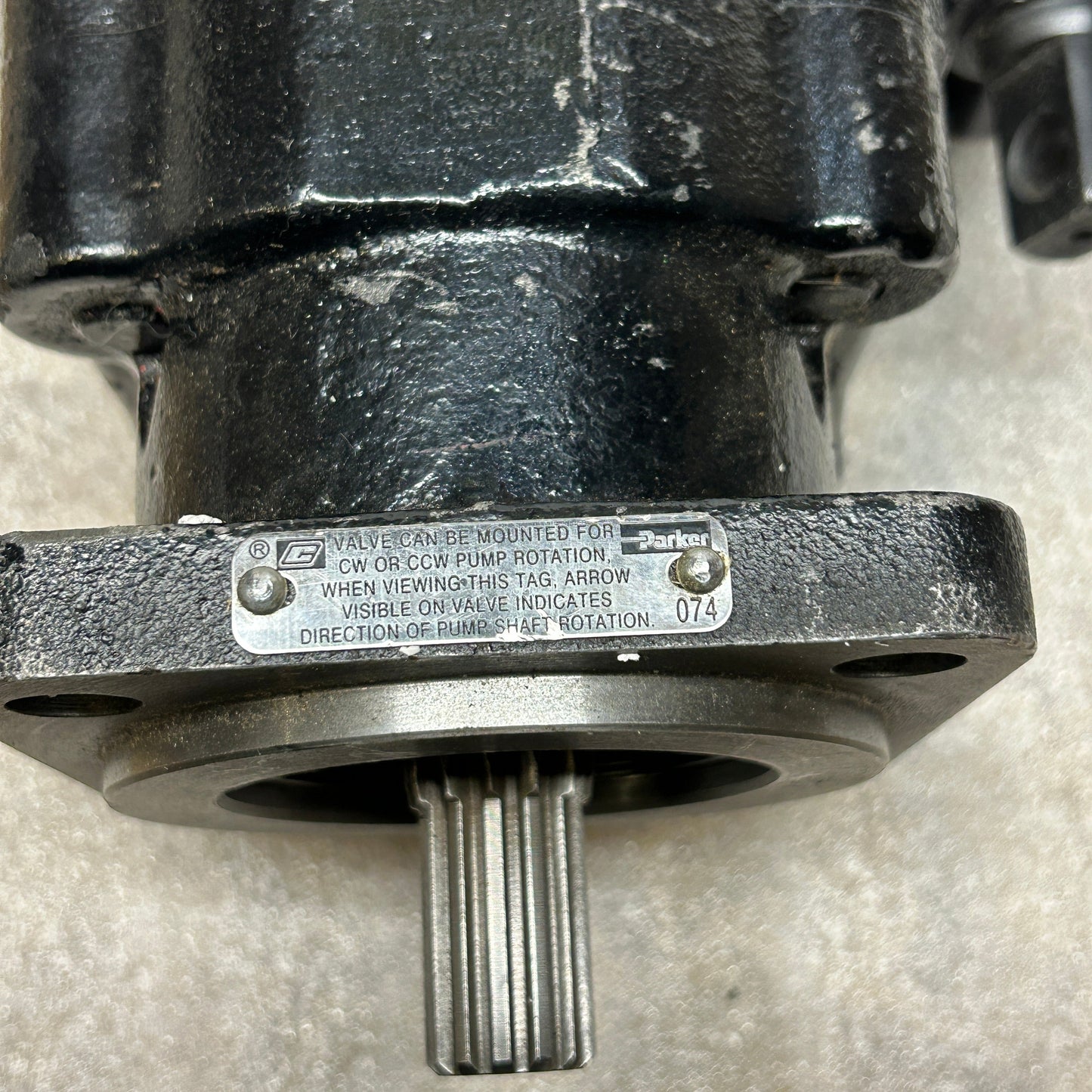 PARKER CAST IRON PUMPS C101/C102 SERIES 3149325234 (DAMAGED)