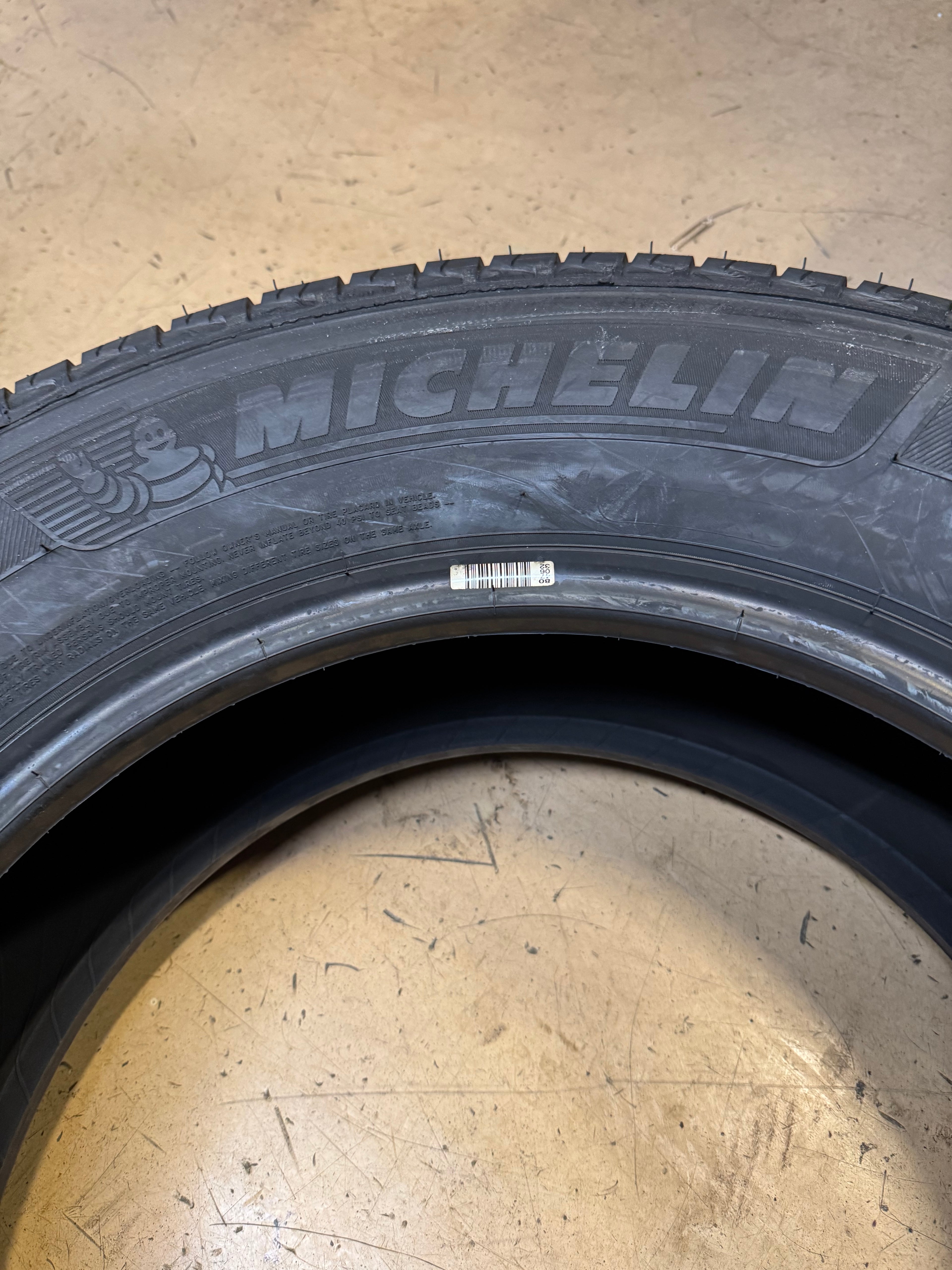 (KSL ONLY) 4 NOS MICHELIN ENERGY SAVER A/S BSW P 265 65 18 112T ALL SEASON TIRE 85637