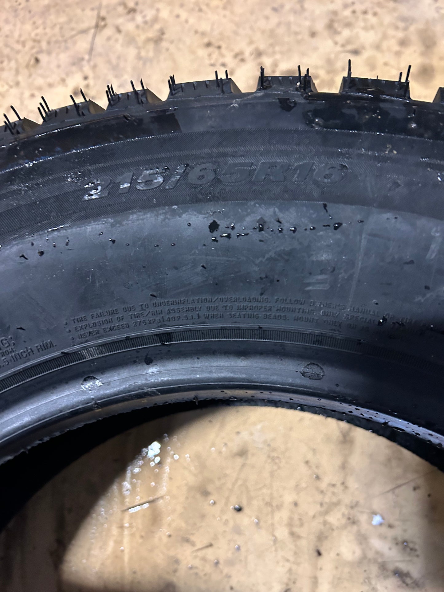 NEXEN WINGUARD WINSPIKE 3 BSW P 215 65 16 102T XL WINTER TIRE 18432NXK