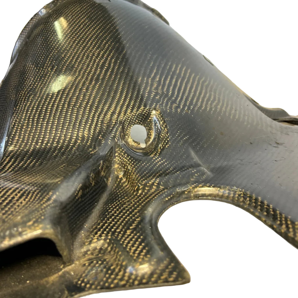USED PORSCHE 911 FAN SHROUD HOUSING CARBON FIBER