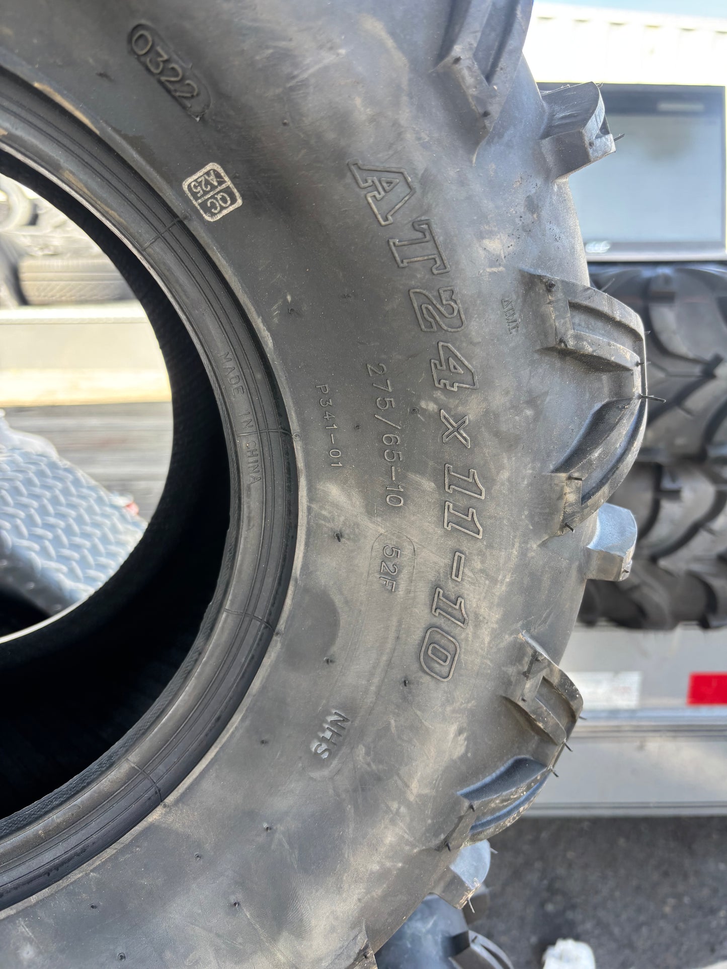 WANDA P341 BSW P 24 11 10 6PLY ATV/UTV TIRE 10245