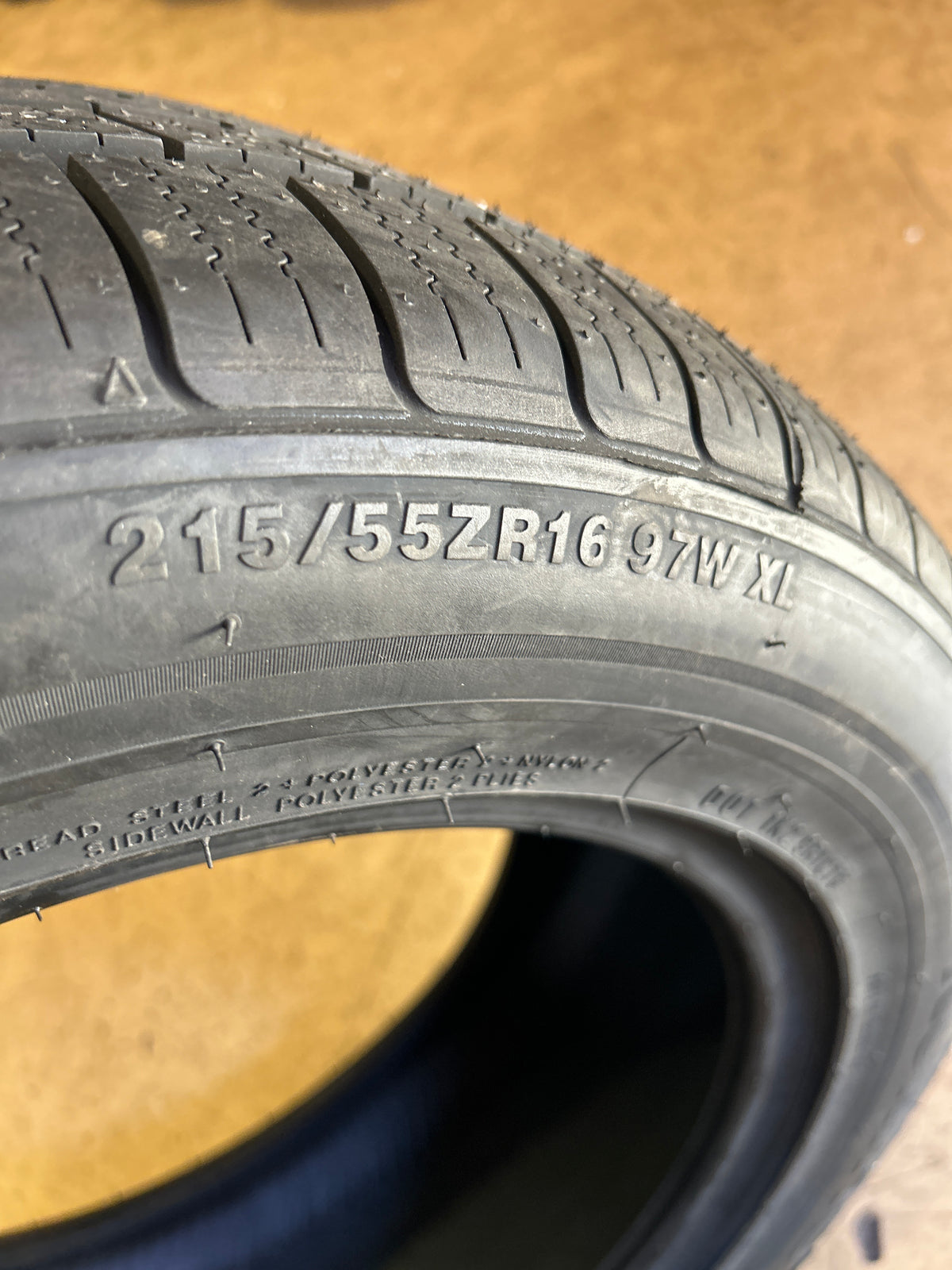 2 KUMHO ECSTA LX PLATINUM BSW P 215 55 16 97W XL ALL SEASON TIRE 2106483