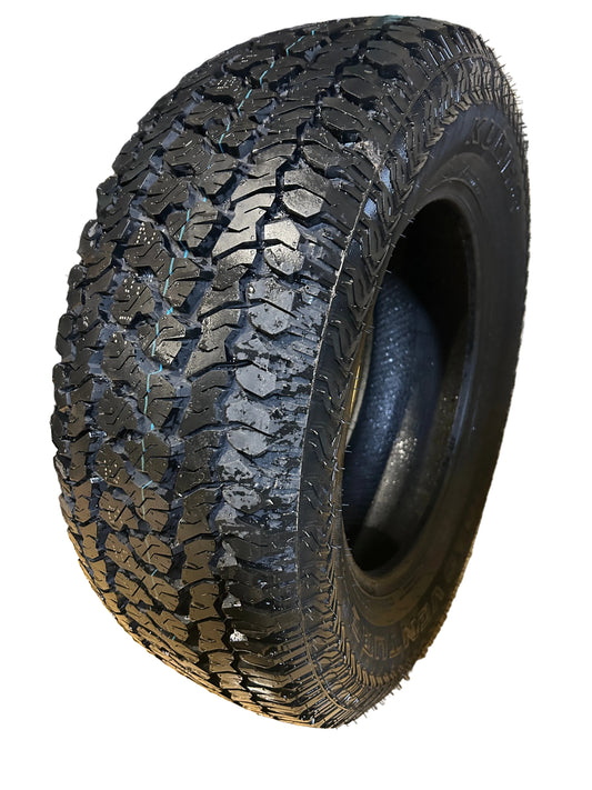 2 NOS KUMHO ROAD VENTURE AT51 BSW P 265 65 17 112T ALL TERRAIN TIRE 2205283