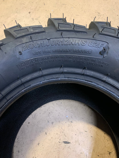 CARLISLE POLARIS PXT BSW AT 26 11 12 82F 4 PLY ATV/UTV TIRE 560479