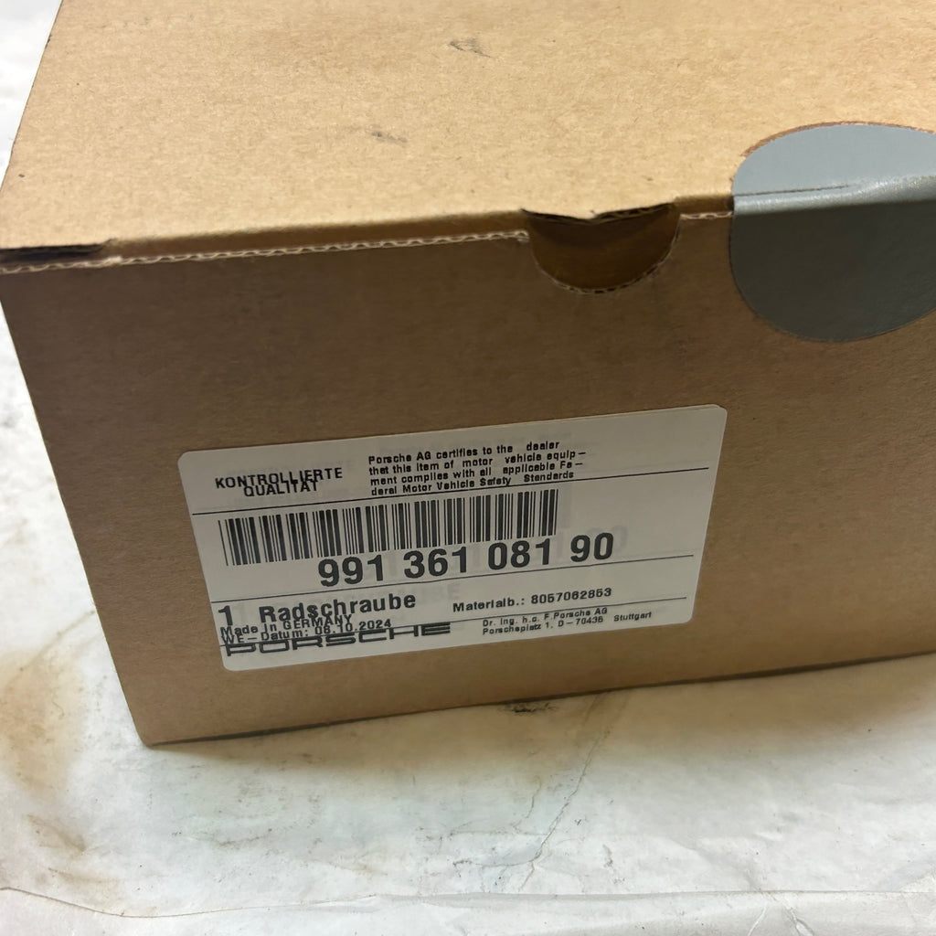 USED PORSCHE CENTER WHEEL LOCK 991 361 081 90