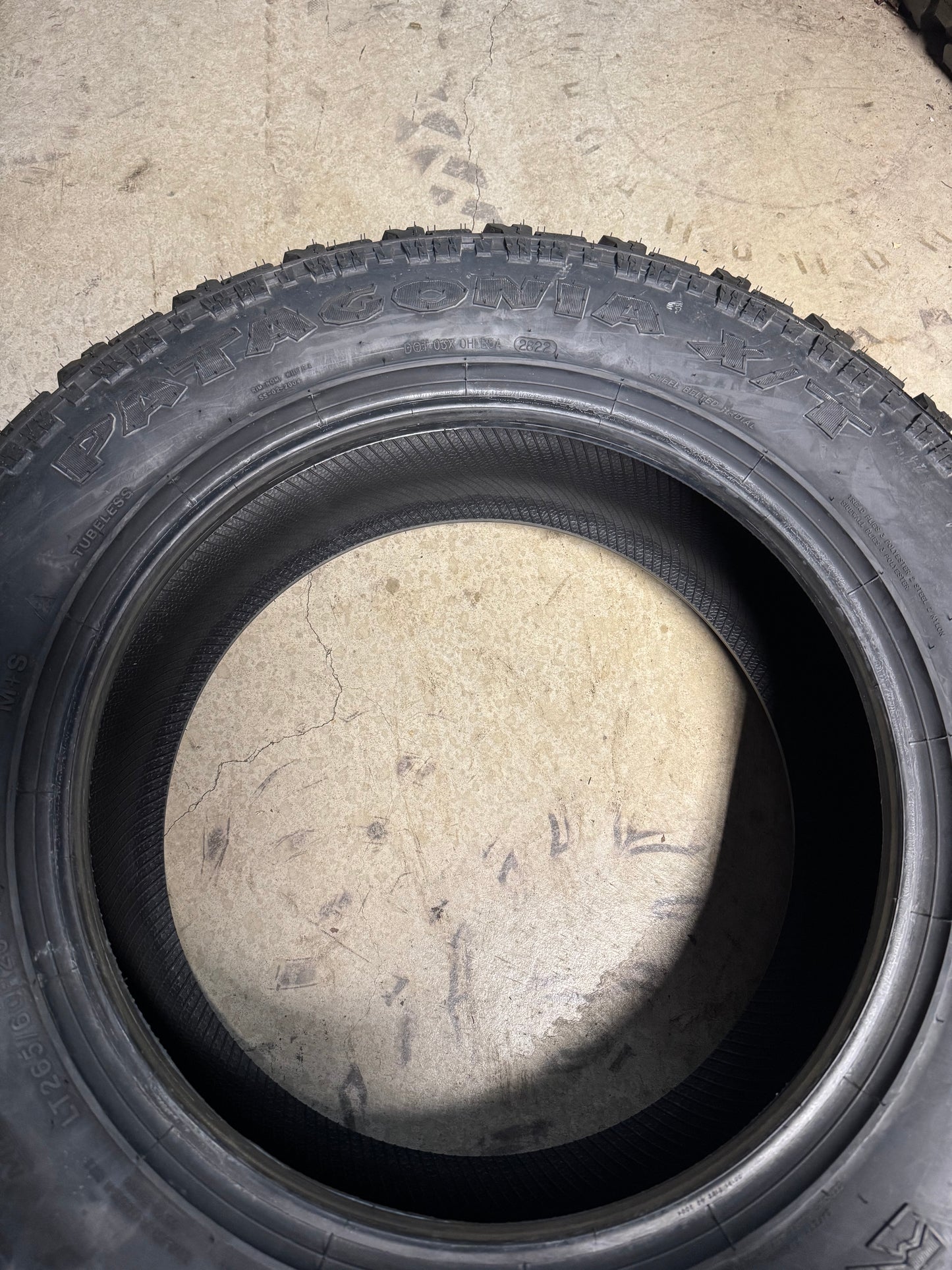 MILESTAR PATAGONIA X/T BSW LT 265 60 20 121/118Q 10PLY EXTREME TERRAIN TIRE 22152112