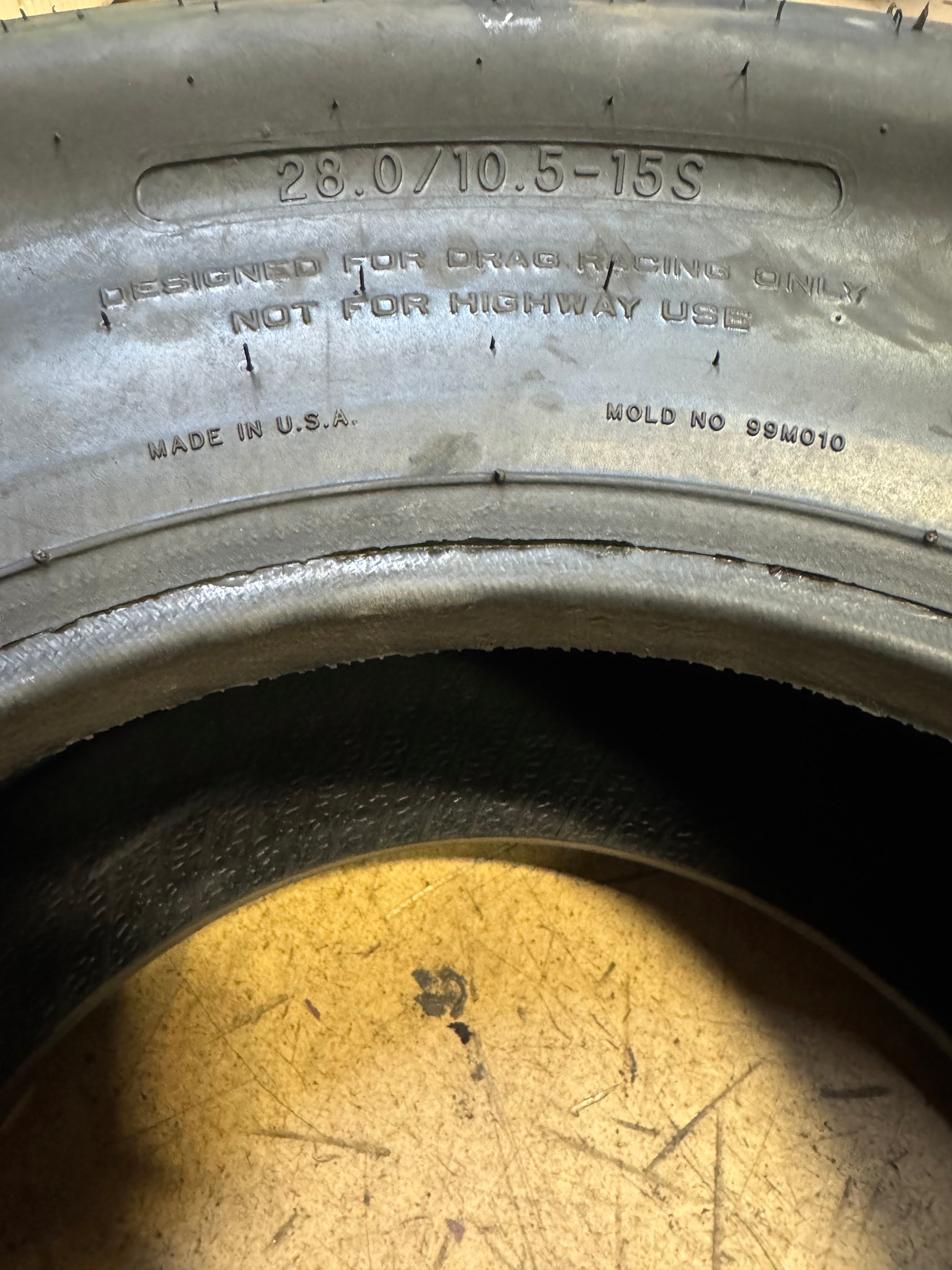 MICKEY THOMPSON ET DRAG BSW  28 10.5 15S DRAG SLICK TIRE 255255