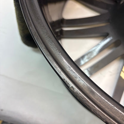 GENUINE PORSCHE MACAN 21 INCH STAGGERED SET F:21X9 ET26 R:21X10 ET26 WHEELS