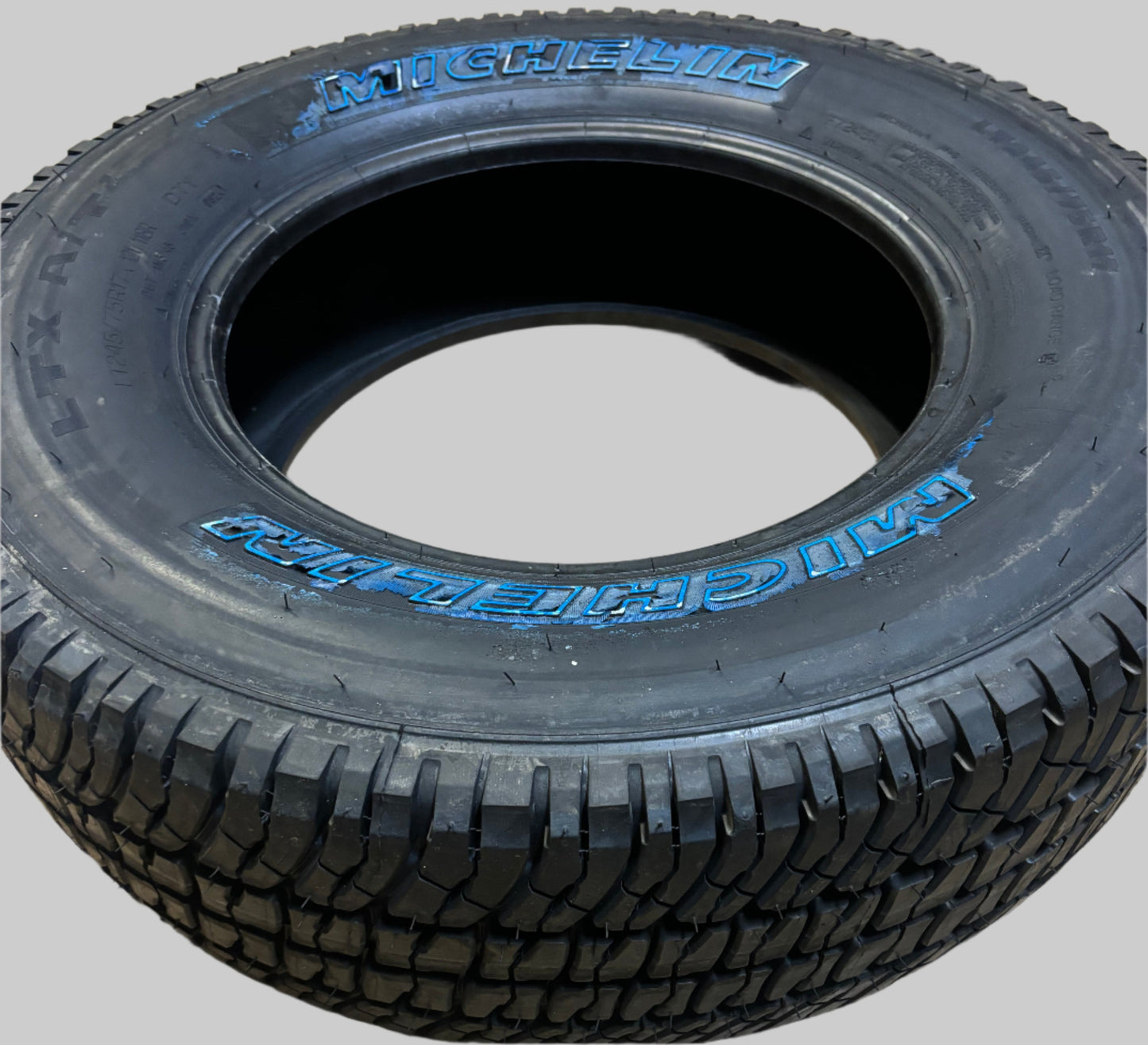 MICHELIN LTX A/T2 RWL DT1 LT 245 75 17 121/118R LRE 10 PLY ALL TERRAIN TIRE 21691