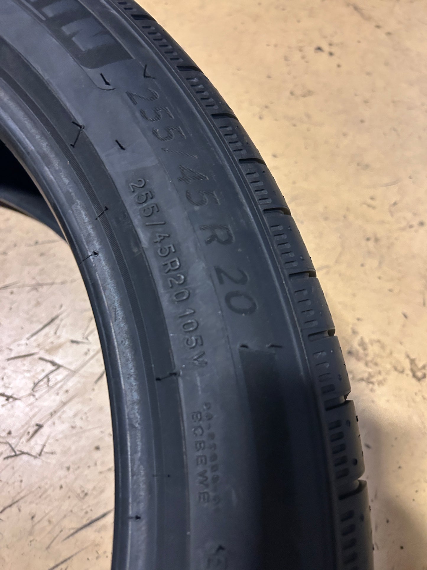 MICHELIN PRIMACY TOUR A/S (GOE) BSW P 255 45 20 105V XL ALL SEASON TIRE 24551