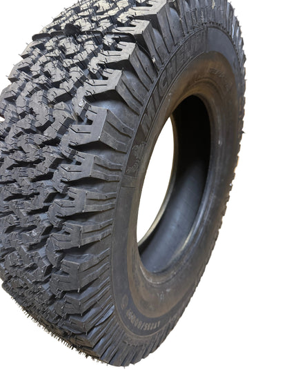 NOS RETREAD MICHELIN LTX M/S 2 BSW LT 235 80 17 120/117R 10PLY ALL TERRAIN TIRE 02327