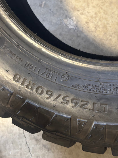 NOS DICK CEPEK TRAIL COUNTRY EXP BSW LT  265 60 18 119/116Q LRE 10PLY ALL TERRAIN  TIRE 90000034980