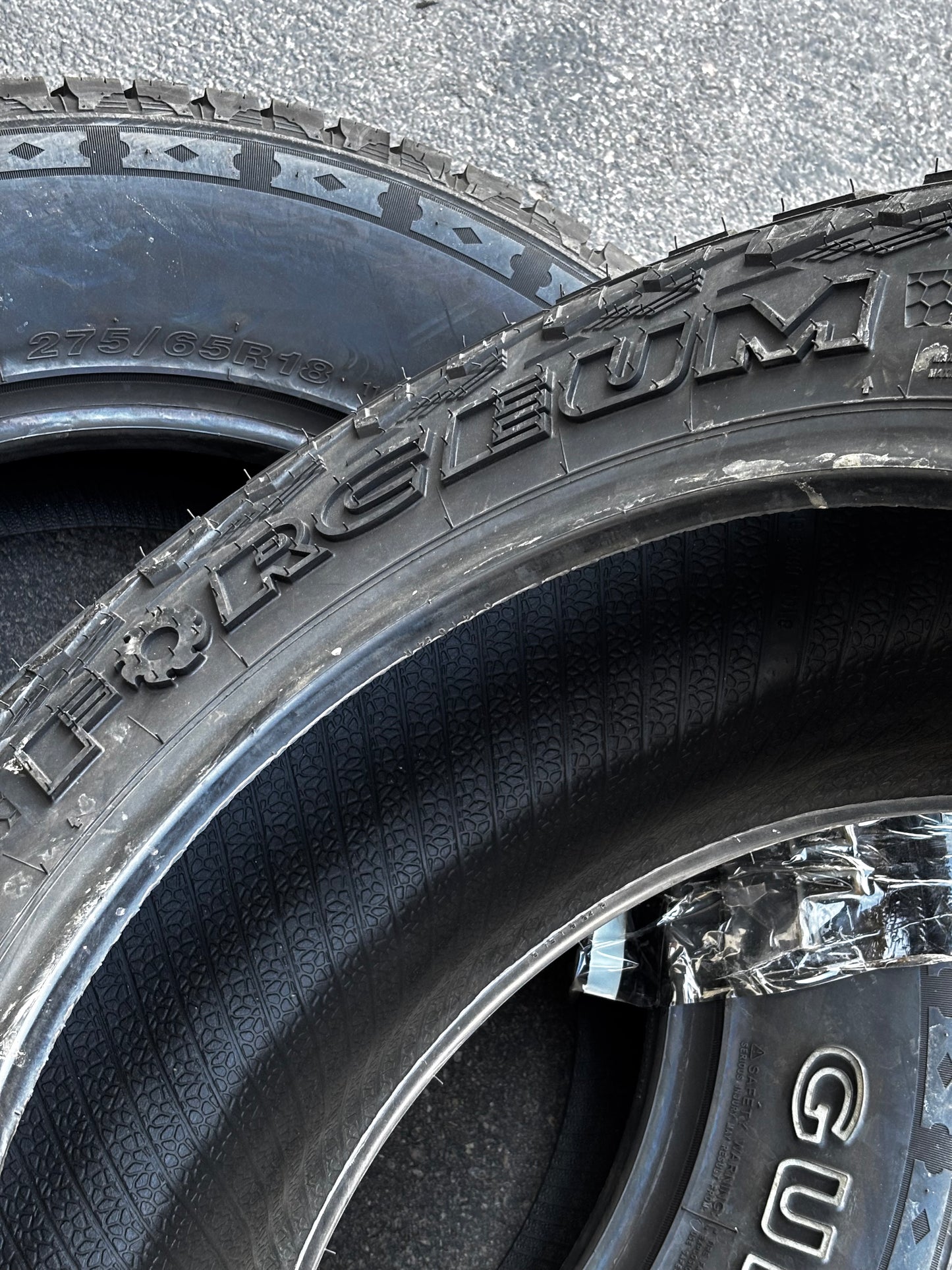 (TODO) (KSL ONYLY) 4 NOS FORCEUM MT08 PLUS LT 235 70 16 104/101Q LRC 6PLY MUD TERRAIN TIRE 1200046768 (Copy)