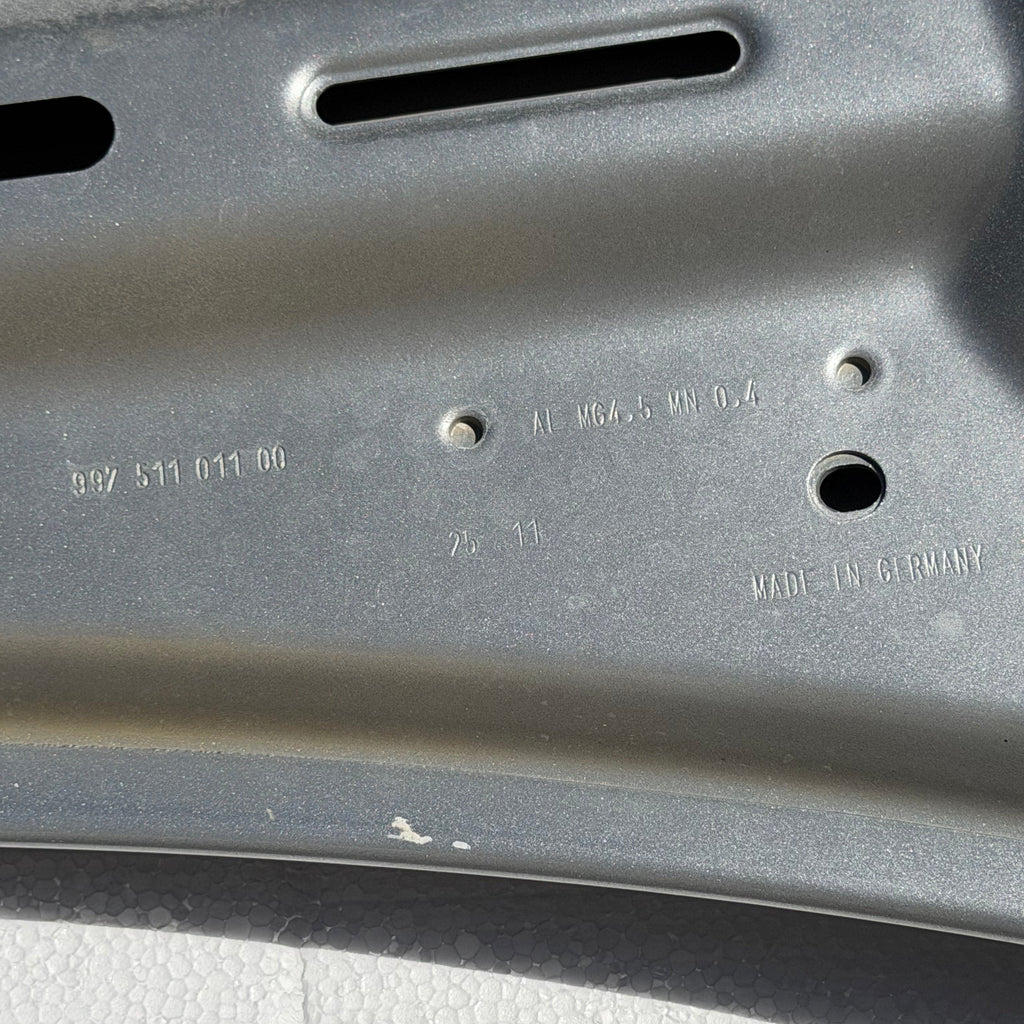 PORSCHE HOOD PANEL SILVER 05-13 PORCHE 911, BOXSTER, CAYMAN 997 511 011 00