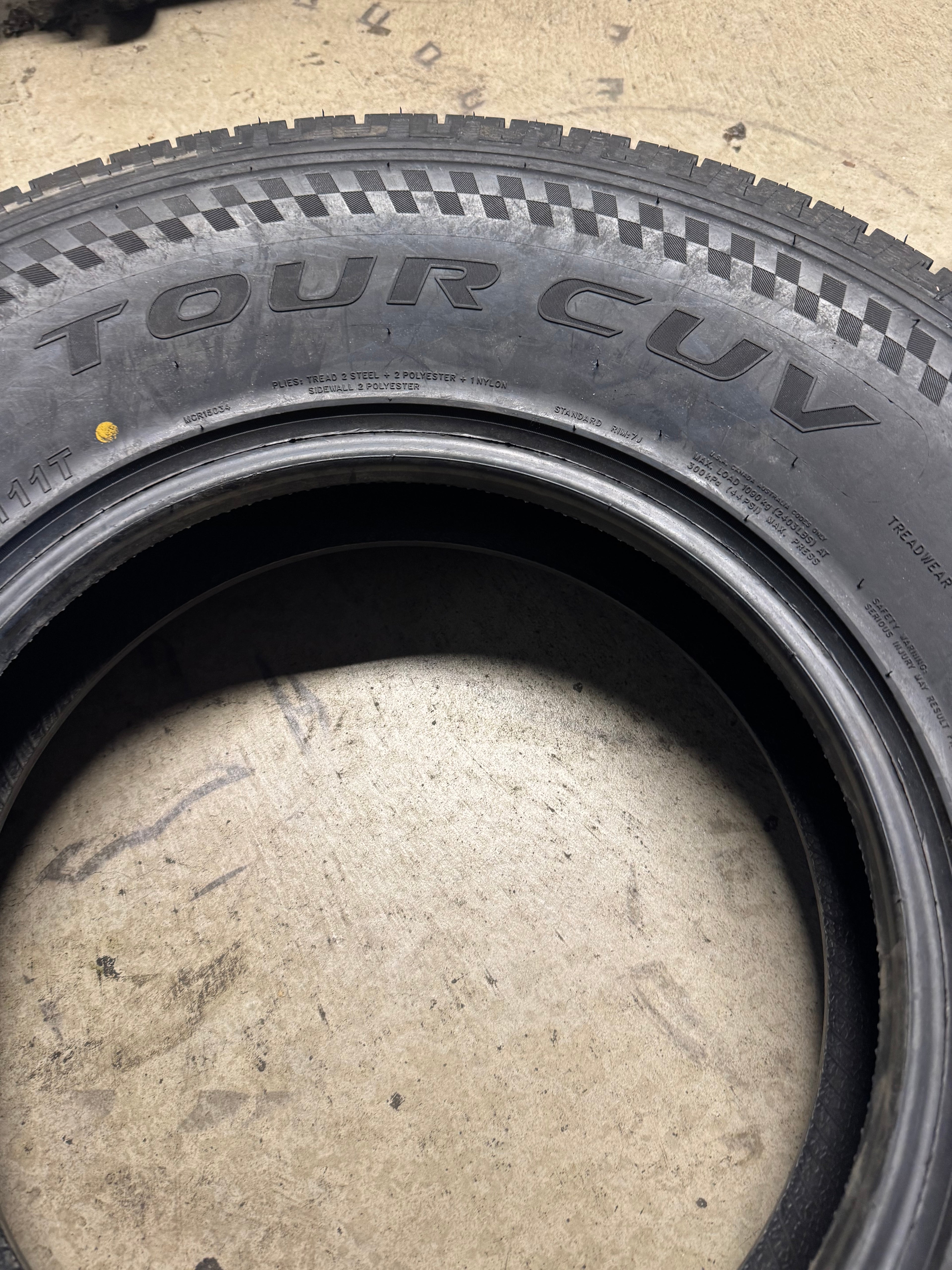PARAGON TOUR CUV BSW P 245 75 16 111T ALL SEASON TIRE PAR10313