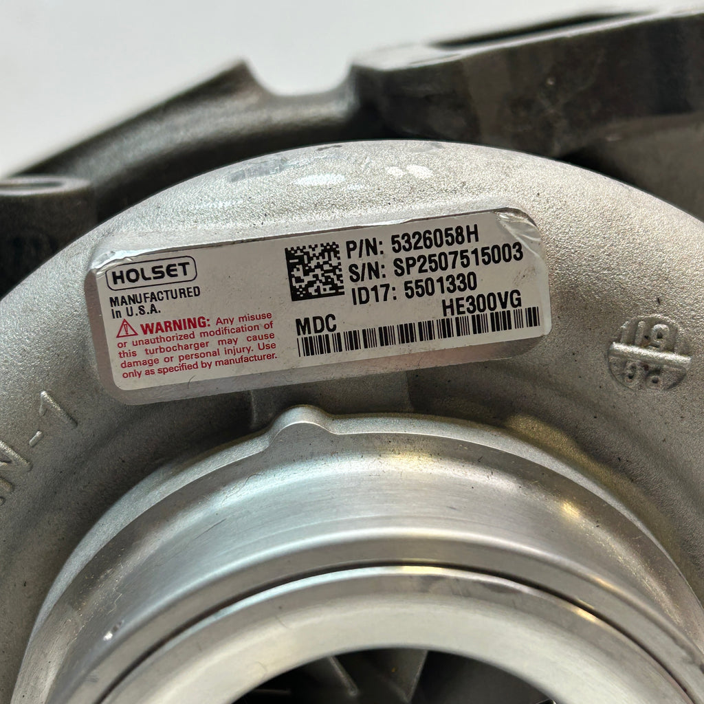 HOLSET 5326058H TURBOCHARGER ASSEMBLY 2013–2018 RAM 6.7L Cummins