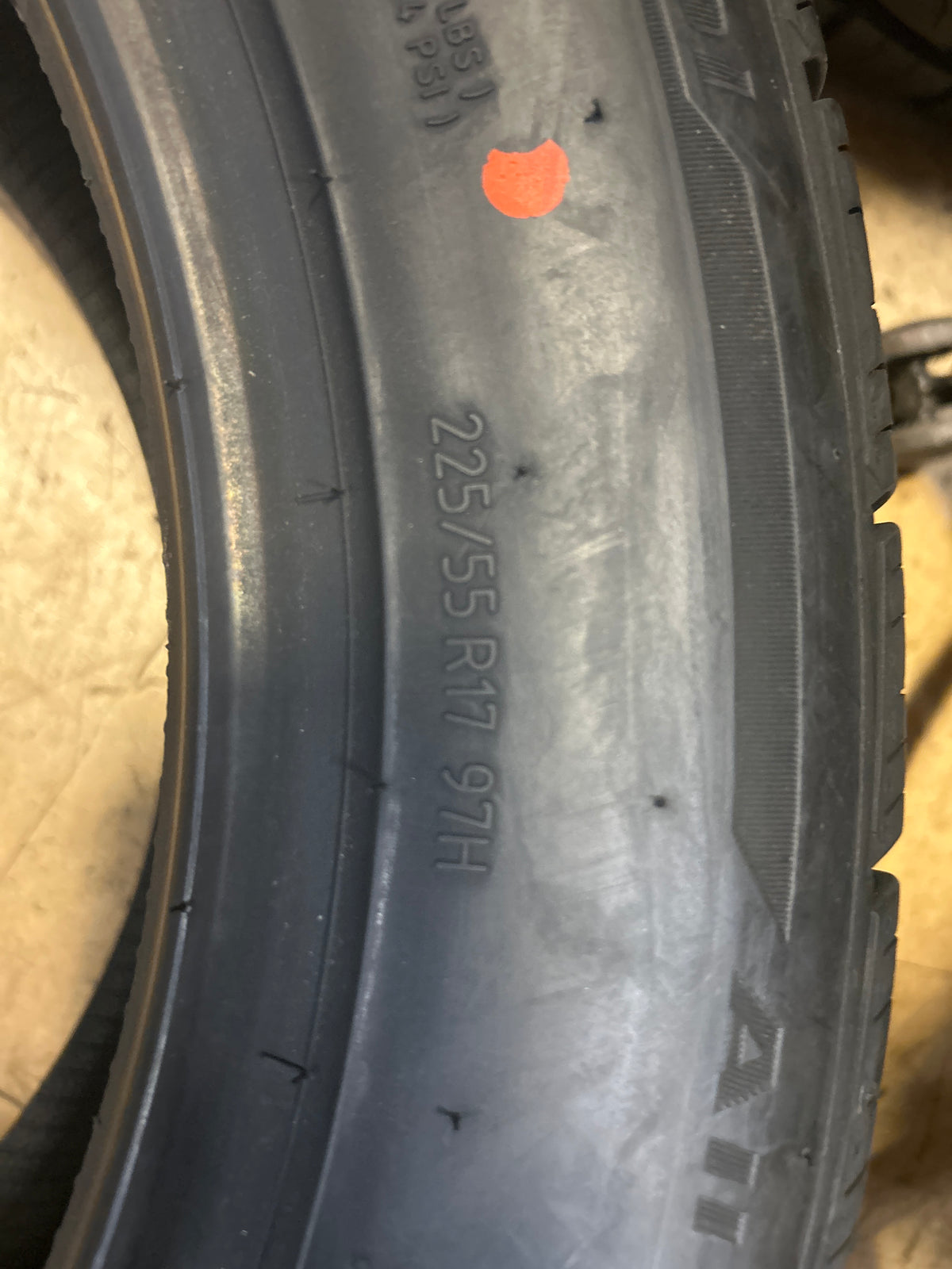 BFGOODRICH ADVANTAGE CONTROL A/S BSW P 225 55  17 97H ALL SEASON TIRE 63154