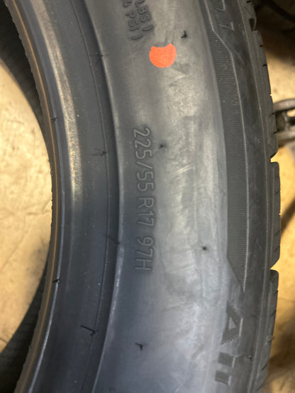 BFGOODRICH ADVANTAGE CONTROL A/S BSW P 225 55  17 97H ALL SEASON TIRE 63154