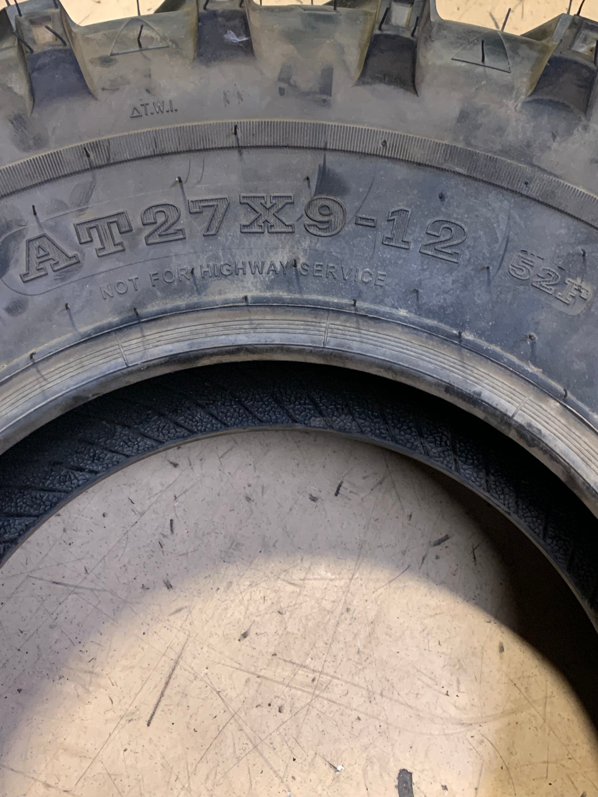 FORERUNNER MARS BSW AT 27 9 12 52F 6PLY ATV/UTV TIRE 5F0F1C0001