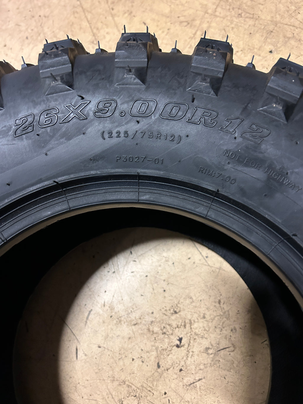 QUADBOSS QBT446 BSW  26 9 12 8PLY ATV/UTV TIRE 609302
