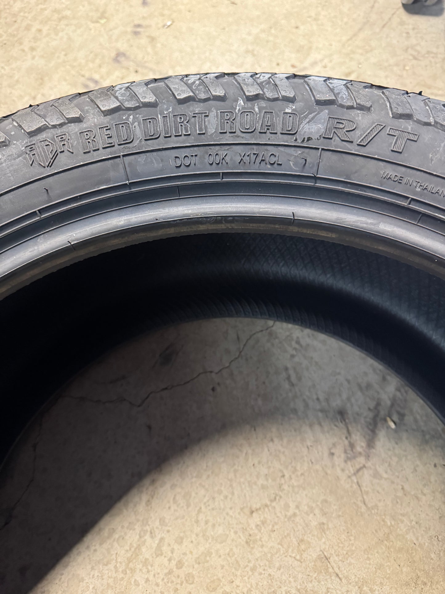 RED DIRT ROAD R/T RD-9 BSW LT 33 12.5 22 109Q 10PLY TIRE T3312522RDRRD9RT