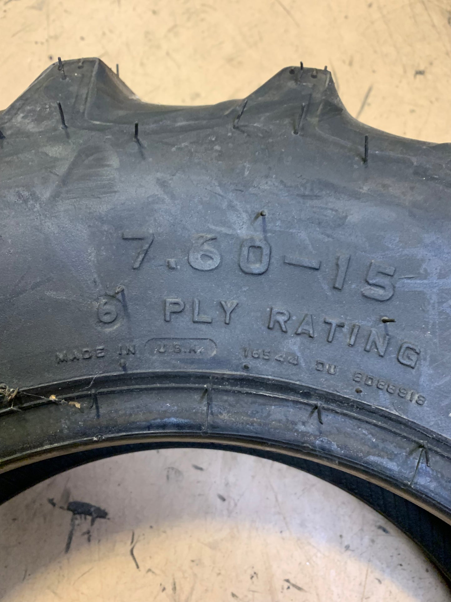 FIRESTONE POWER IMPLEMENT BSW AT 7.6 15 8PLY ATV/UTV TIRE 008538