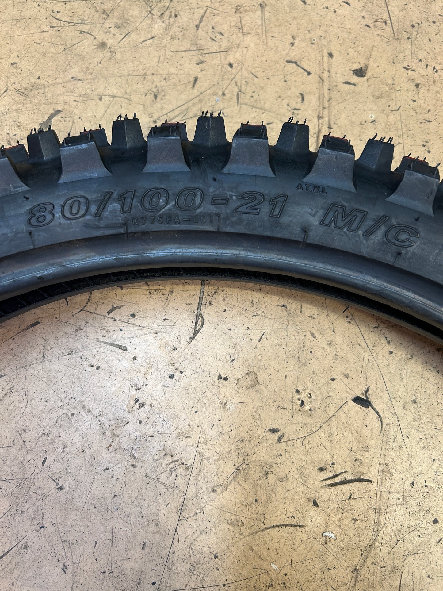 KENDA WASHOUGAL II BSW 80 100 21 51M FRONT DIRT BIKE TIRE 047752130C0P