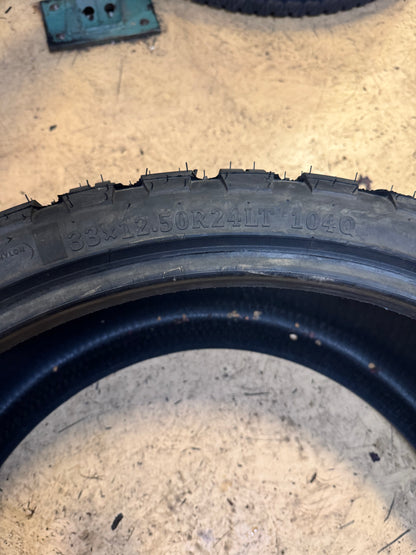 (KSL ONLY) 2 RBP REPULSOR M/T BSW LT  33 12.5 24 104Q 10PLY MUD TERRAIN TIRE RBPMT241250020
