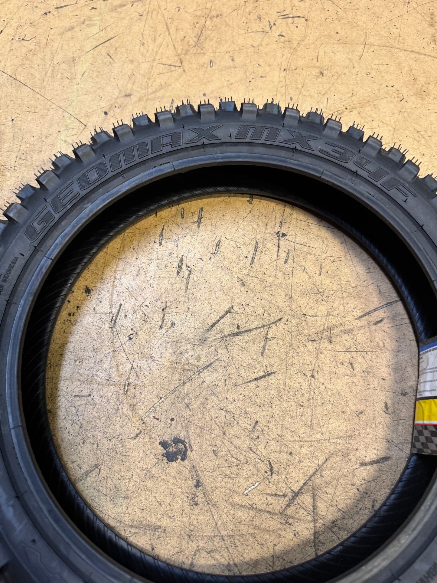 DUNLOP GEOMAX MX34 BSW 60 100 12 36J FRONT MOTORCYCLE TIRE 45273501