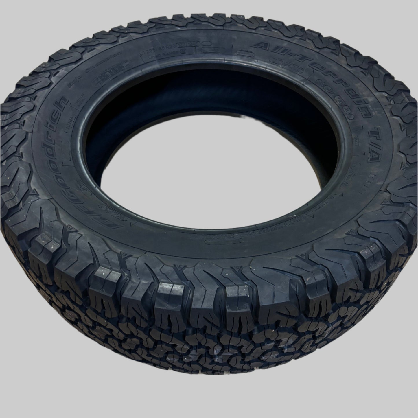 BFGOODRICH ALL TERRAIN T/A KO2 BSW LT 285 65 20 127/124S LRE 10PLY TIRE 02279