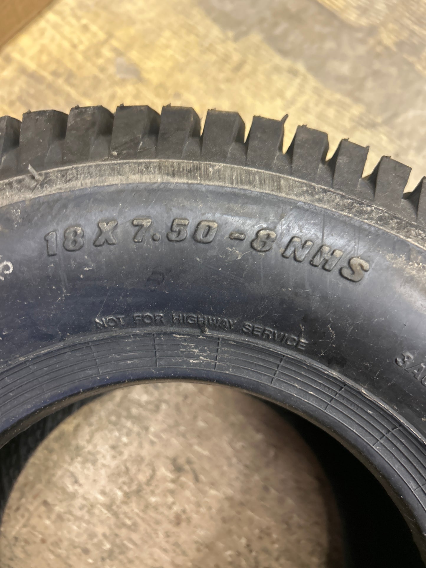 CARLSTAR TURF-SAVER BSW 18 7.5 8 73A3 4PLY ATV/UTV TIRE 5111021