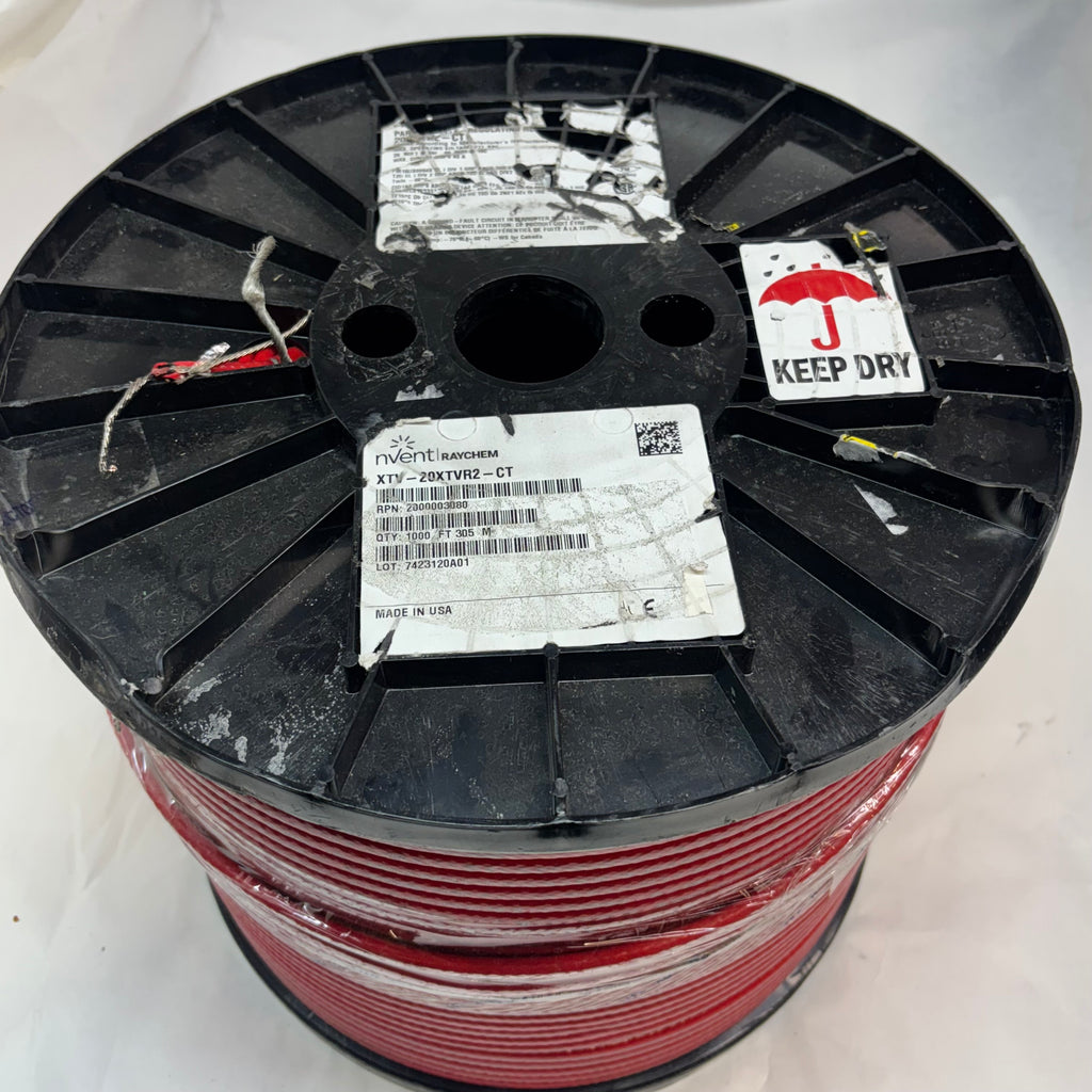 RAYCHEM SELF REGULATING TRACE HEATING CABLE 1000FT 20XTVR2-CT 2000003080