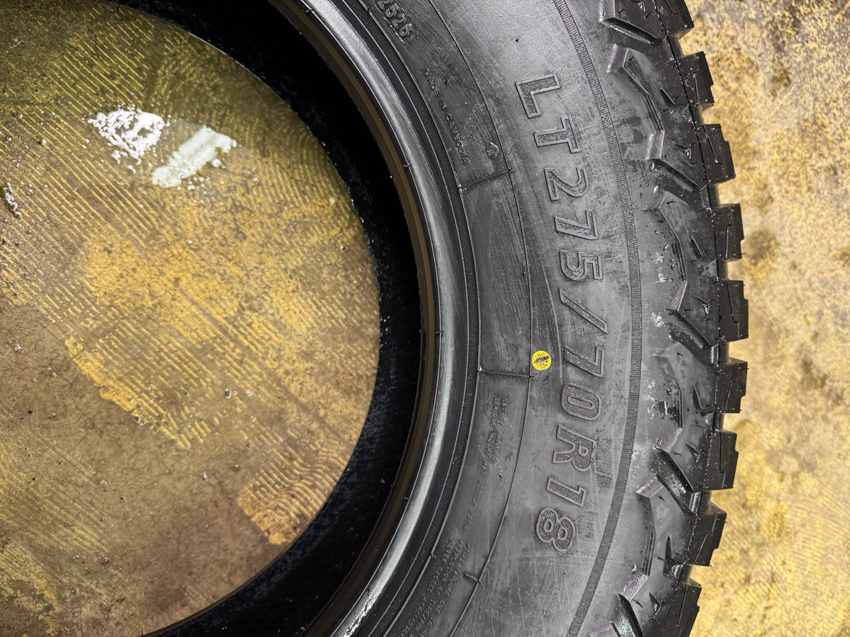 MASTERTRACK BADLANDS AT BSW LT 275 70 18 125/122S 10PLY ALL TERRAIN TIRE MASTAT027