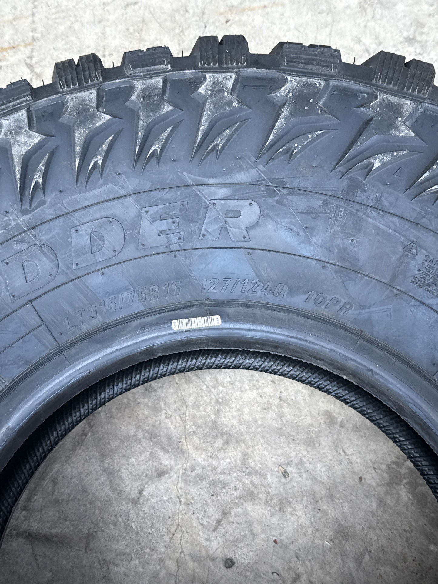 2 MAXXIS MT-764 BUCKSHOT II LT 315 75 16 127/124Q LRE 10PLY TIRES TL00252200