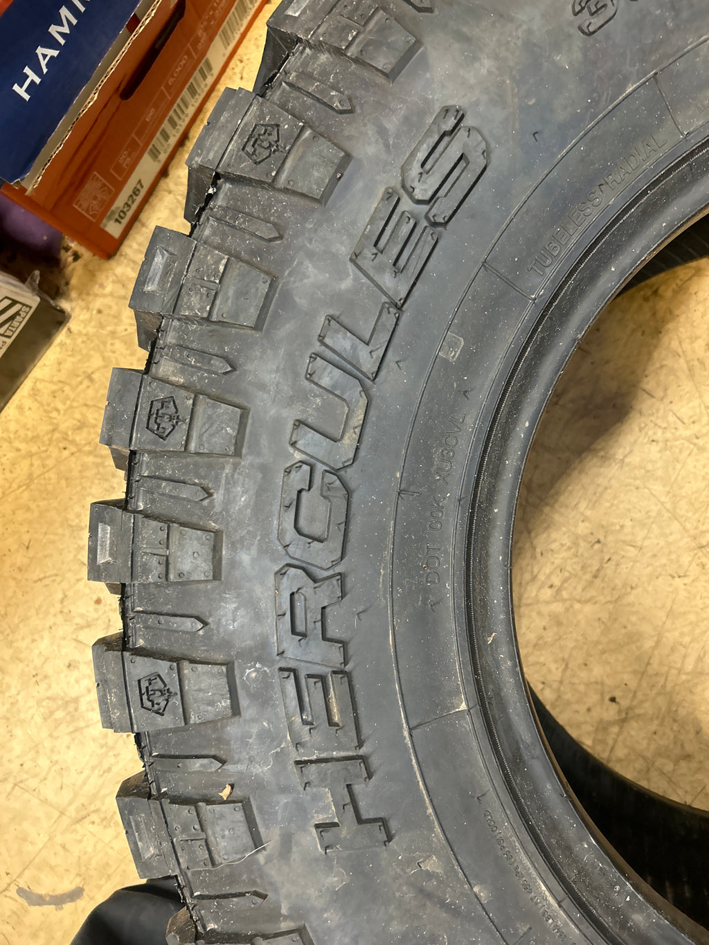 HERCULES TIS OFFRAOD TT1  LT 35 12.50 17 125Q TIRE 98530