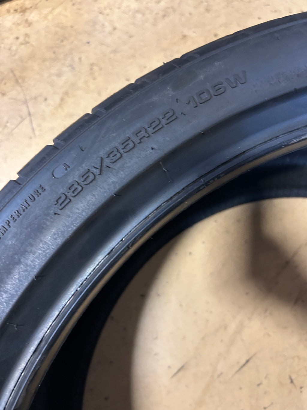2 NOS GOODYEAR EAGLE F1 ASSYMMETRIC 3 SCT (T0) P 285 35 22 106W XL 783411394