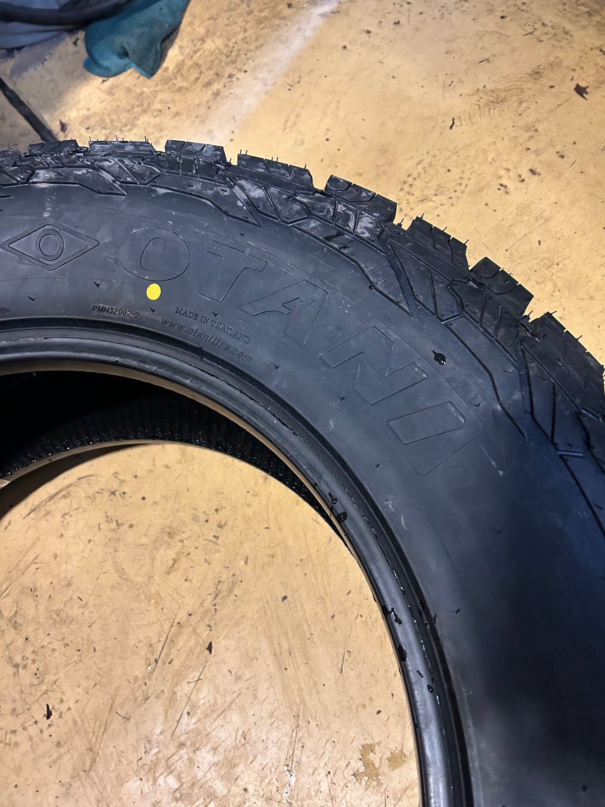 OTANI SA2100 BSW LT 35 12.5 20 125Q 12PLY ALL TERRAIN TIRE S142J