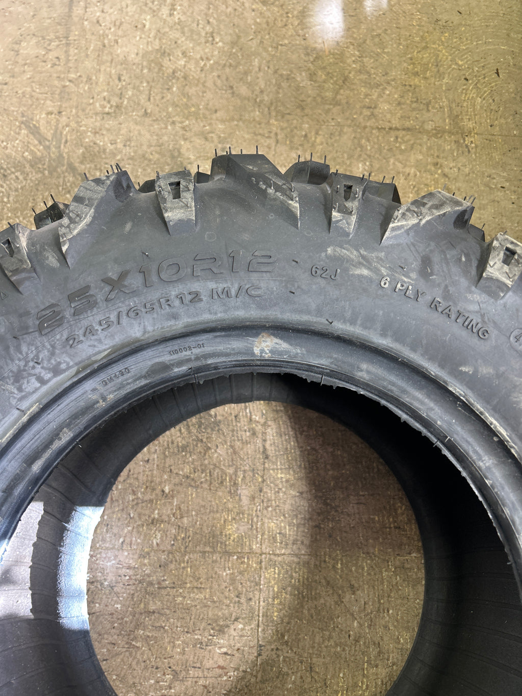 AMS BACKTAIL BSW  25 10 12 62J 6PLY ATV/UTV TIRE 1257-361