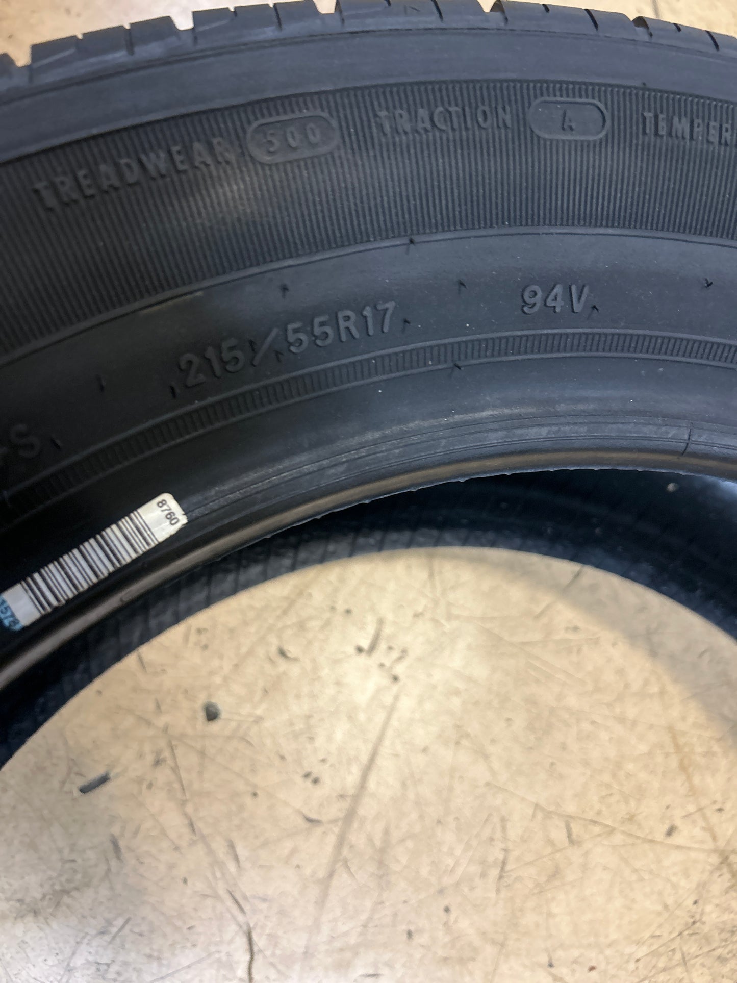 NOS 2 GOODYEAR VIVA 3 A/S BSW P 215 55 17 94V SL ALL SEASON TIRE 747340378
