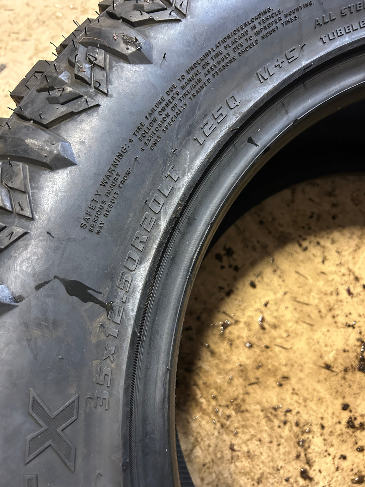 NOS KANATI ARMOR HOG ATX LT 35 12.5 20 125Q 12PLY ALL TERRAIN TIRE LA2035125F