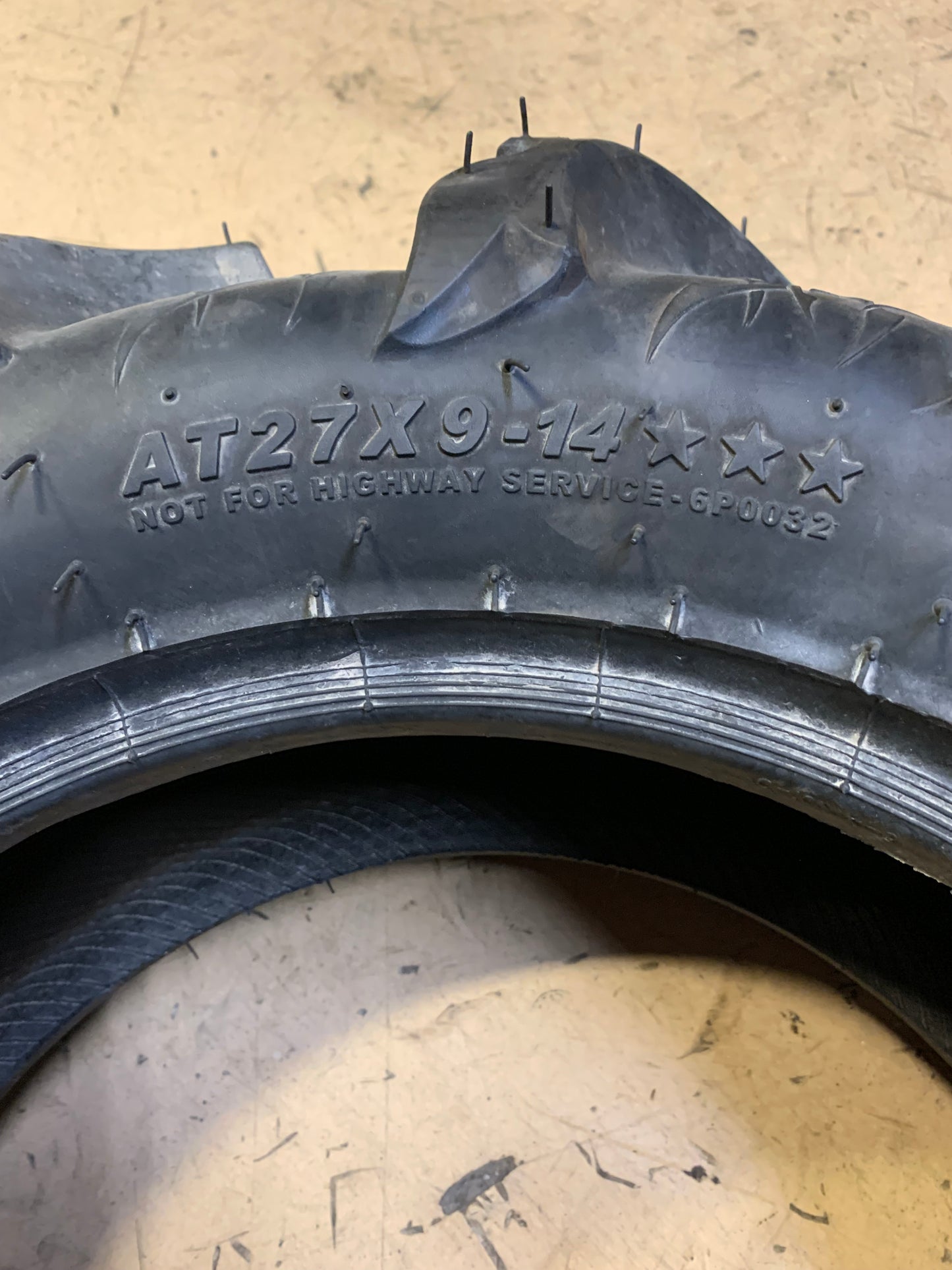 NOS ITP MEGA MAYHEM BSW AT 27 9 14 6PLY ATV/UTV TIRE 6P0032