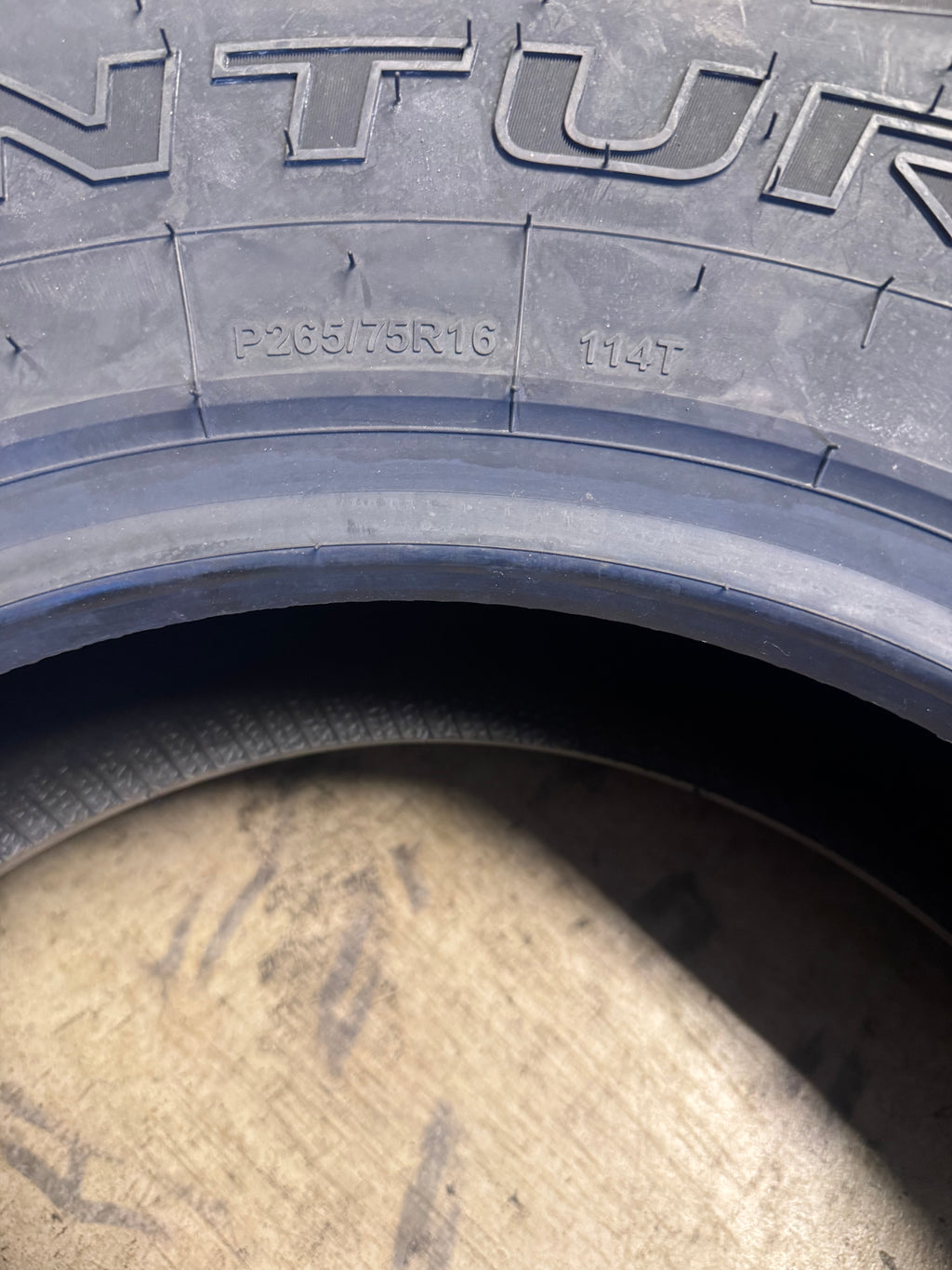 2 GT RADIAL ADVENTURO ATX BSW P 265 75 16 114T ALL TERRAIN TIRE 100UA3726