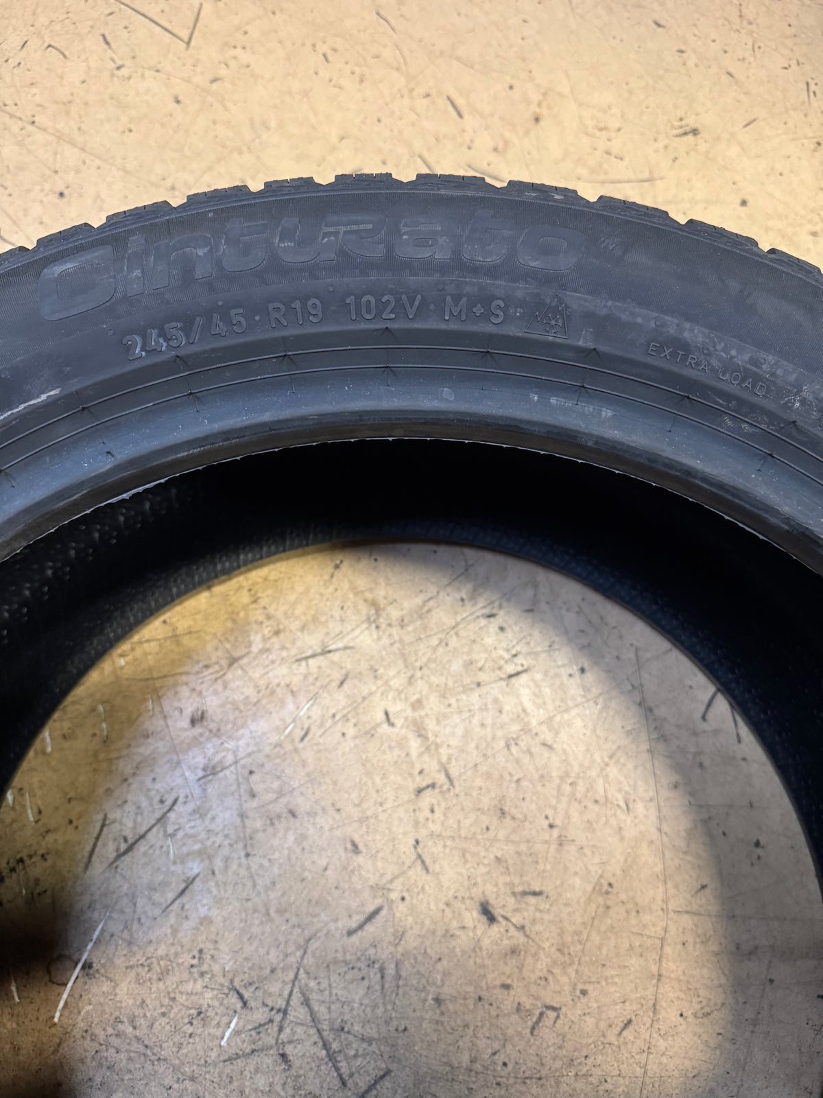 PIRELLI CINTURATO WEATHER ACTIVE BSW P 245 45 19 102V XL ALL WEATHER TIRE 4164500
