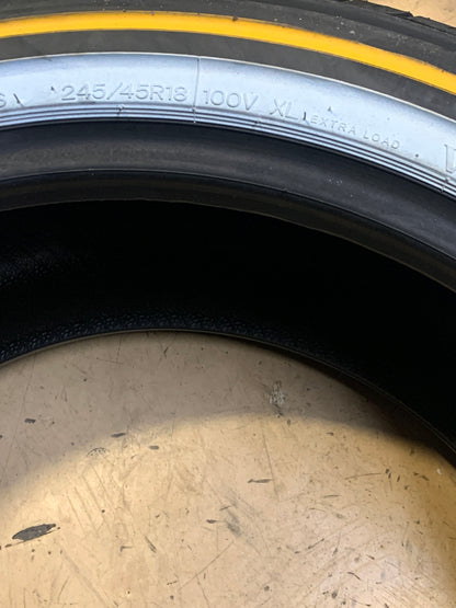 4 VOGUE CUSTOM BUILT RADIAL WG P 245 45 18 100V XL ALL SEASON TIRE 02206592
